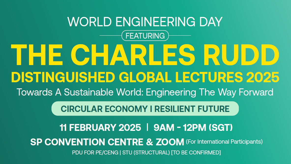 World Engineering Day 2025 – Charles Rudd Distinguished Global Lectures