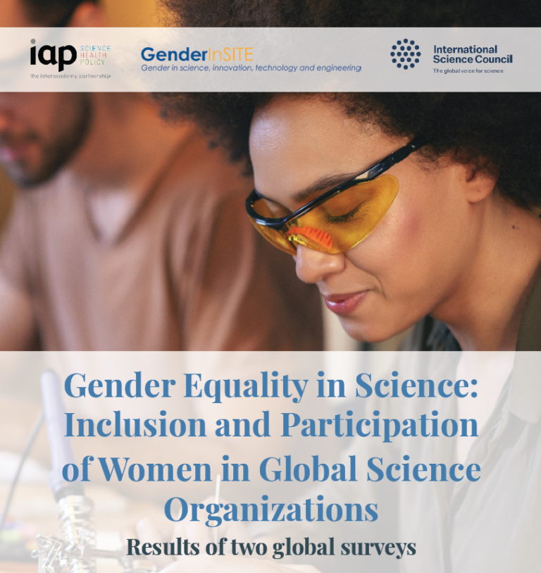 Gender Equality in Science: Inclusion and Participation of Women in ...